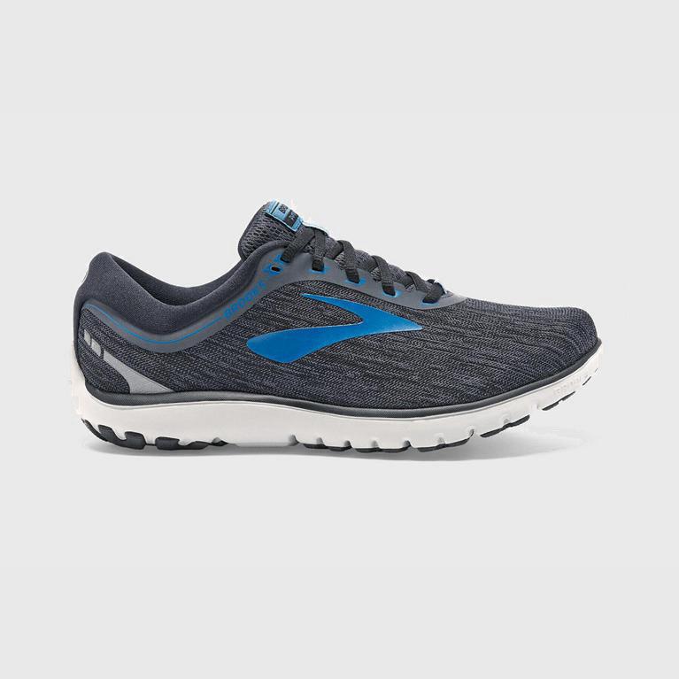 Brooks Pureflow 7 NZ - Men's Road Running Shoes - Grey (05618-KXYL)